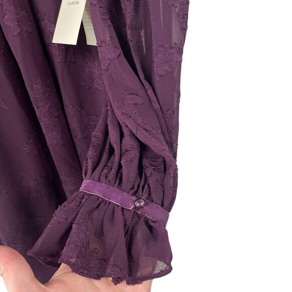 NWT Revolve Tularosa Sienna Mini Dress in Berry Red Purple Womens Medium - Picture 5 of 9